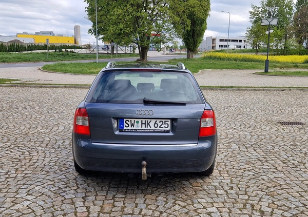 Audi A4 cena 7800 przebieg: 234864, rok produkcji 2003 z Strzegom małe 67